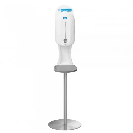 Stand inox si dozator cu senzor pentru dezinfectant, Limpio 1100ml Stand inox si dozator cu senzor pentru dezinfectant, Limpio 1100ml