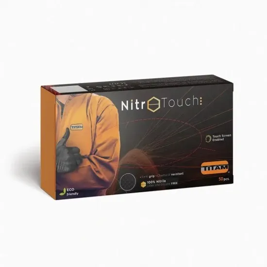 Manuși Nitril Nitro Touch Original - Portocaliu Manuși Nitril Nitro Touch Original - Portocaliu