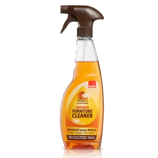 Detergent mobila SANO FURNITURE ARAGAN OIL TRG, 500ml Detergent mobila SANO FURNITURE ARAGAN OIL TRG, 500ml