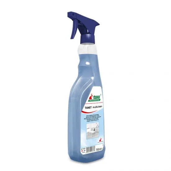 Detergent Tanet multiclean 750 ml, nu lasa urme de stergere, neagresiv Detergent Tanet multiclean 750 ml, nu lasa urme de stergere, neagresiv