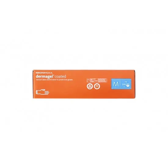 Manusi Latex Nepudrate Dermagel - 100buc/cutie