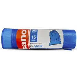SANO SACI MENAJERI SNUR 60L, ALBASTRI