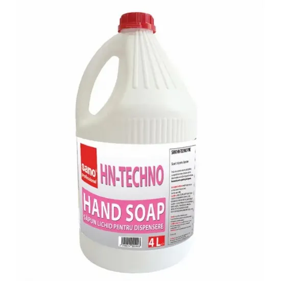 SANO HH-TECHNO SOAP ROZ , 4L, rezerva sapun lichid